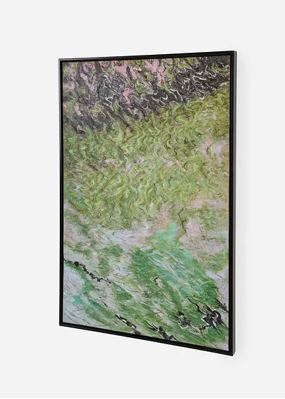 Bild mit Struktur in grün von vorne - bonprix Bild mit Struktur in grün von vorne - bonprix