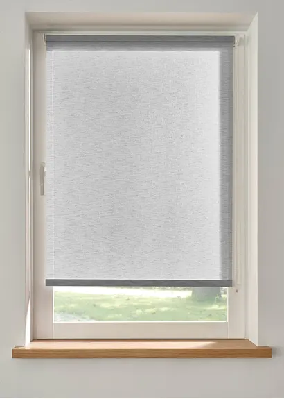Sichtschutzrollo mit Struktur in grau - bonprix Sichtschutzrollo mit Struktur in grau - bonprix