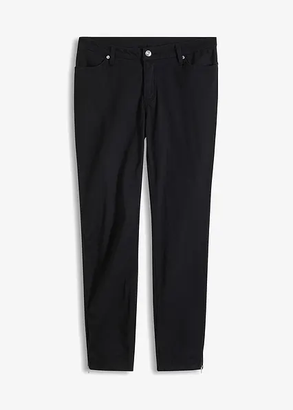 Skinny-Jeans in schwarz von vorne - bonprix Skinny-Jeans in schwarz von vorne - bonprix