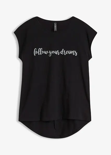 Shirt in schwarz von vorne - bonprix Shirt in schwarz von vorne - bonprix