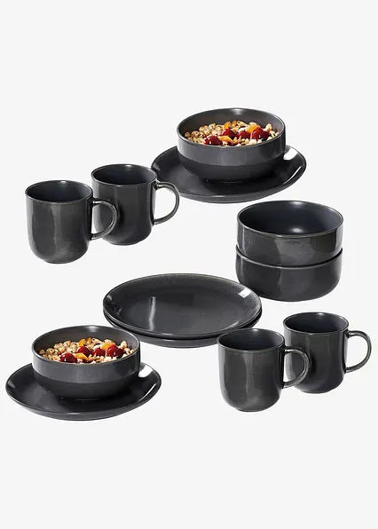 Ritzenhoff & Breker Frühstücksservice (12-tlg. Set) in grau - Ritzenhoff & Breker Ritzenhoff & Breker Frühstücksservice (12-tlg. Set) in grau - Ritzenhoff & Breker