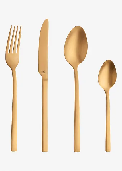 Amefa Besteckset (16-tlg. Set) in gold - Amefa Amefa Besteckset (16-tlg. Set) in gold - Amefa