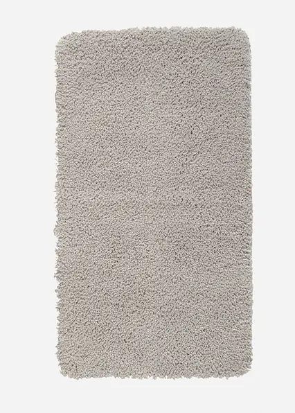 Getuftete Uni- Badematte mit hohem Flor in grau - bonprix Getuftete Uni- Badematte mit hohem Flor in grau - bonprix