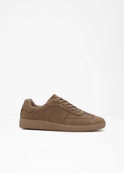 Sneaker im Retrolook in braun - bonprix Sneaker im Retrolook in braun - bonprix