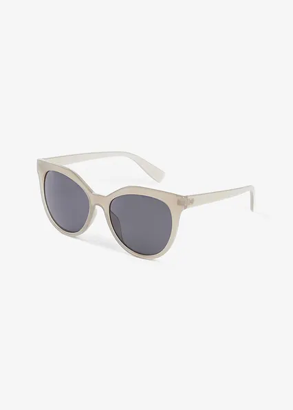 Sonnenbrille in farblos von vorne - bonprix Sonnenbrille in farblos von vorne - bonprix