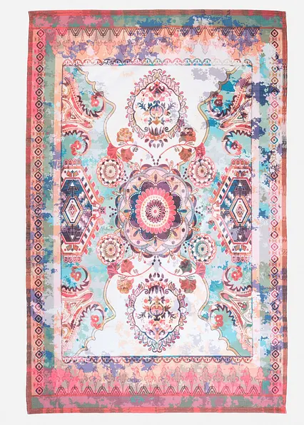 In-und Outdoor Teppich mit orientalischer Musterung in bunt von vorne - bonprix In-und Outdoor Teppich mit orientalischer Musterung in bunt von vorne - bonprix