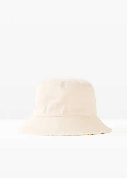 Fischerhut in beige von vorne - bonprix Fischerhut in beige von vorne - bonprix