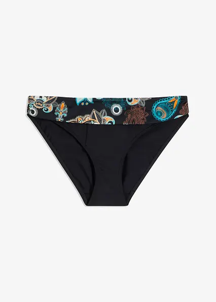 Bikinihose in schwarz von vorne - bonprix Bikinihose in schwarz von vorne - bonprix