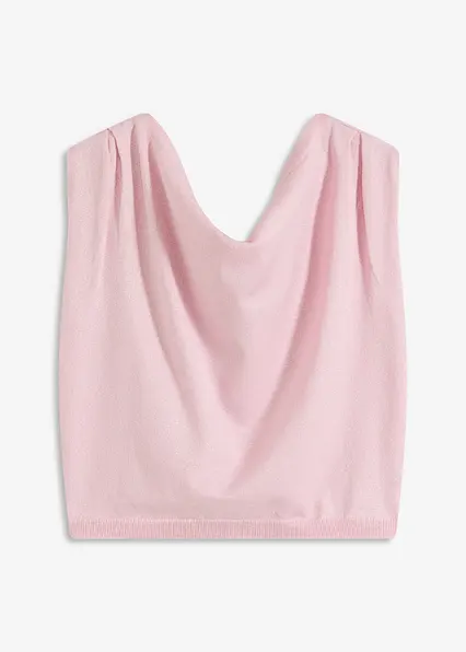 Shirt mit One-Shoulder in rosa von vorne - bonprix Shirt mit One-Shoulder in rosa von vorne - bonprix