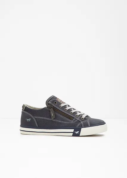 Mustang Sneaker mit Reißverschluss in blau - Mustang Mustang Sneaker mit Reißverschluss in blau - Mustang