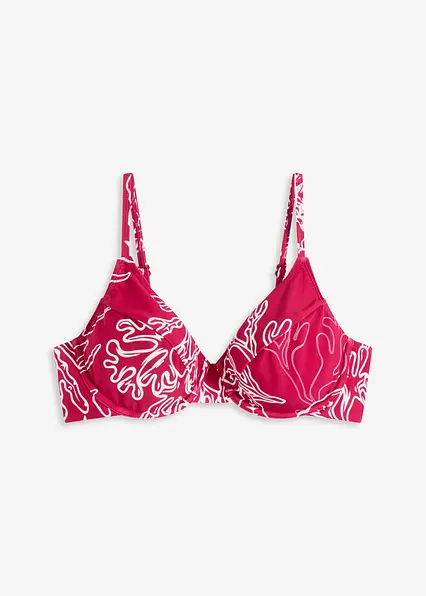 Bügel-Bikinioberteil in pink von vorne - bonprix Bügel-Bikinioberteil in pink von vorne - bonprix