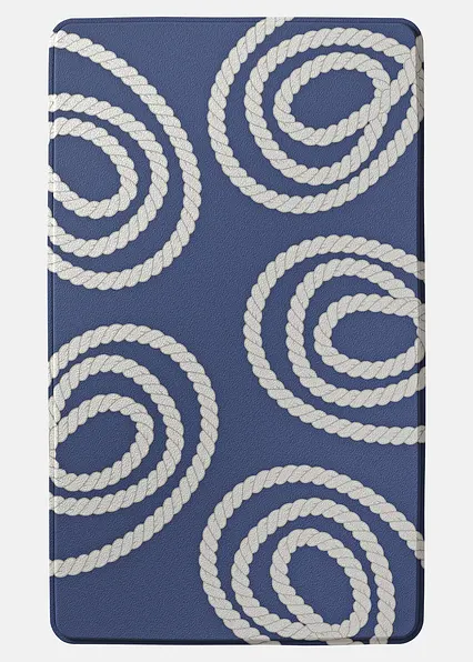 Badematte mit Memory Schaum in blau - bonprix Badematte mit Memory Schaum in blau - bonprix