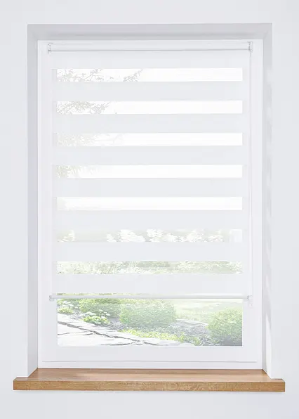 Doppelrollo Multifix in weiß - bonprix Doppelrollo Multifix in weiß - bonprix