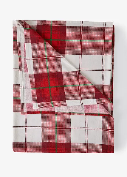 Tagesdecke mit Karos in rot von vorne - bonprix Tagesdecke mit Karos in rot von vorne - bonprix