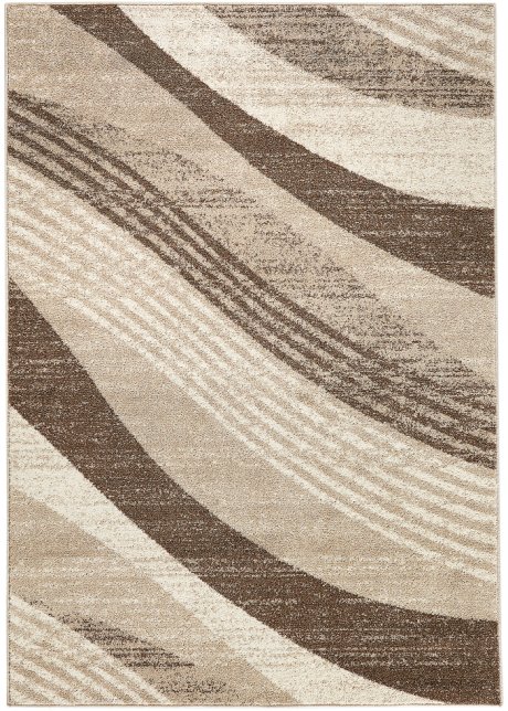 Teppich mit Wellenmusterung in beige - bpc living bonprix collection