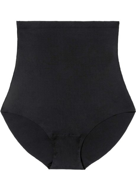 Shape Panty mit mittlerer Formkraft in schwarz von vorne - bpc bonprix collection - Nice Size