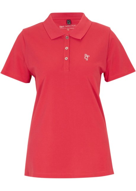 Poloshirt in rot von vorne - bpc selection
