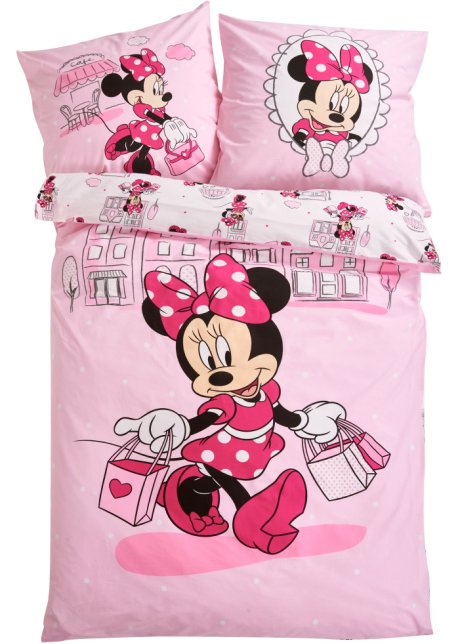 Disney Minnie Mouse Wendebettwäsche in pink - Disney