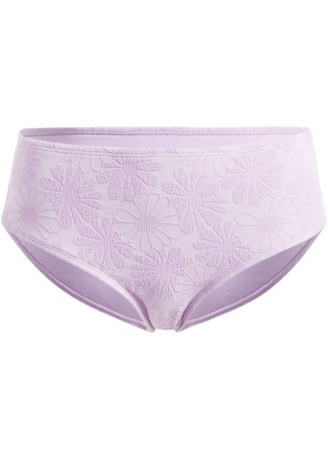 Bikinihose  in lila von vorne - bpc bonprix collection