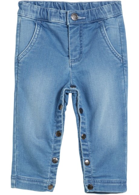 Baby Jeans  in blau von vorne - bpc bonprix collection