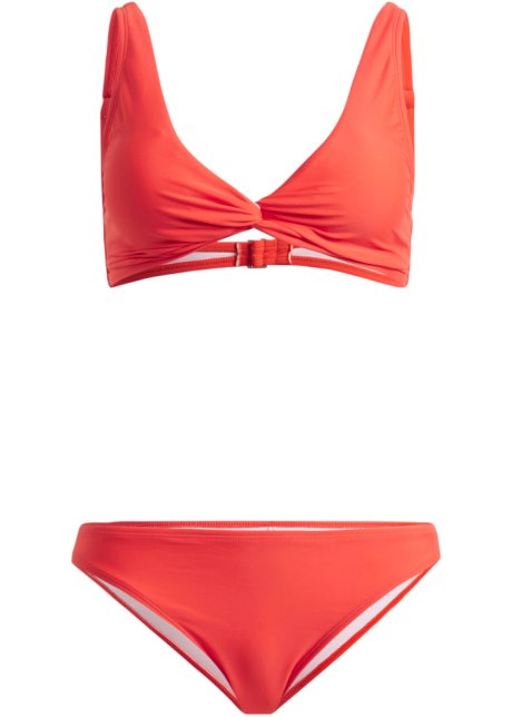Bikini (2-tlg.Set) in rot von vorne - RAINBOW