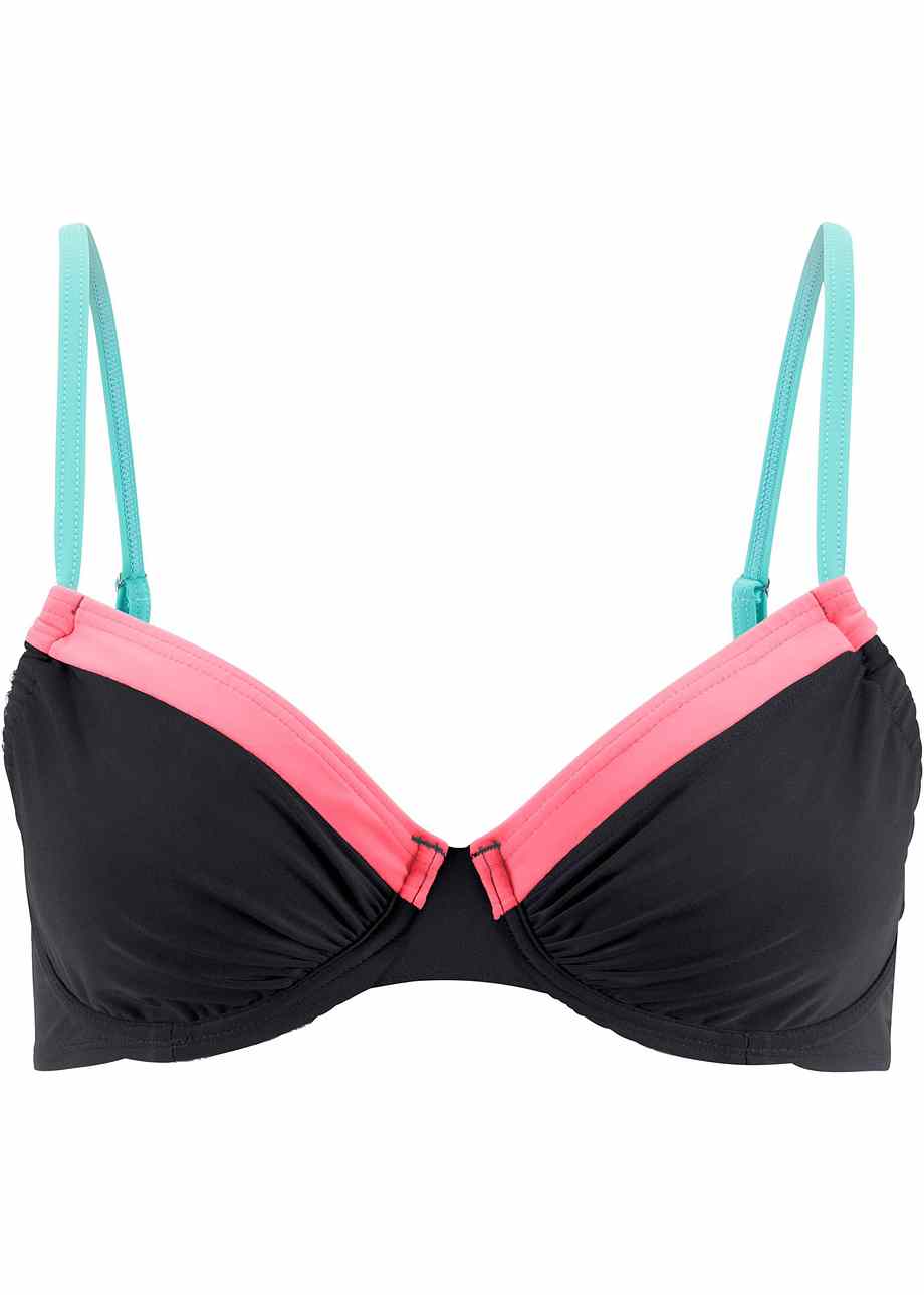 Sch Nes B Gel Bikini Oberteil Mit Raffinierten Kontrastdetails