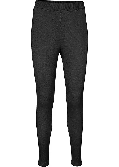 Thermo-Leggins in Jeansoptik in schwarz von vorne - bonprix Thermo-Leggins in Jeansoptik in schwarz von vorne - bonprix