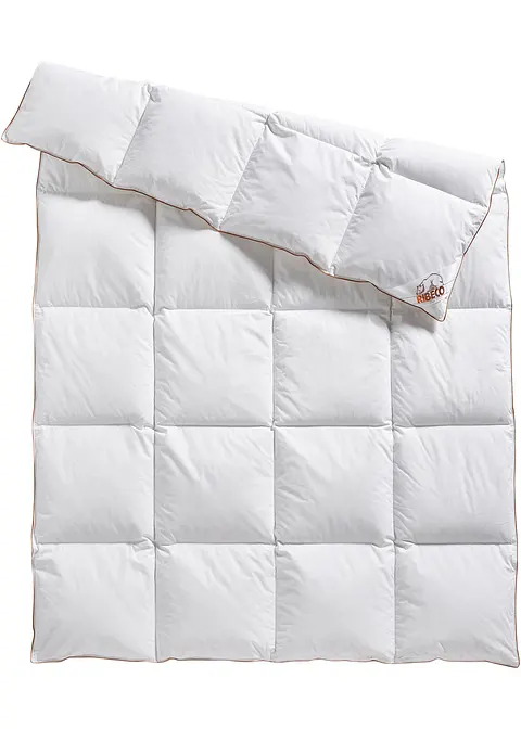 Bettdecke Premium Daune warm in weiß - RIBECO Bettdecke Premium Daune warm in weiß - RIBECO
