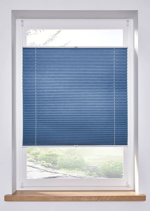 Verdunkelungsplissee mit Aluminium Beschichtung in blau - bpc living bonprix collection Verdunkelungsplissee mit Aluminium Beschichtung in blau - bpc living bonprix collection