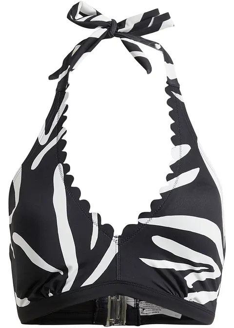 Schönes Neckholder Bikini Oberteil schwarz Damen bonprix