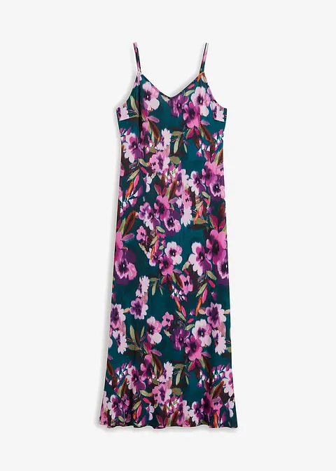 Maxikleid in grün von vorne - BODYFLIRT boutique Maxikleid in grün von vorne - BODYFLIRT boutique