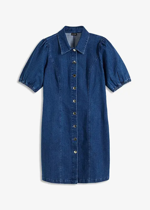 Jeanskleid in blau von vorne - bonprix Jeanskleid in blau von vorne - bonprix