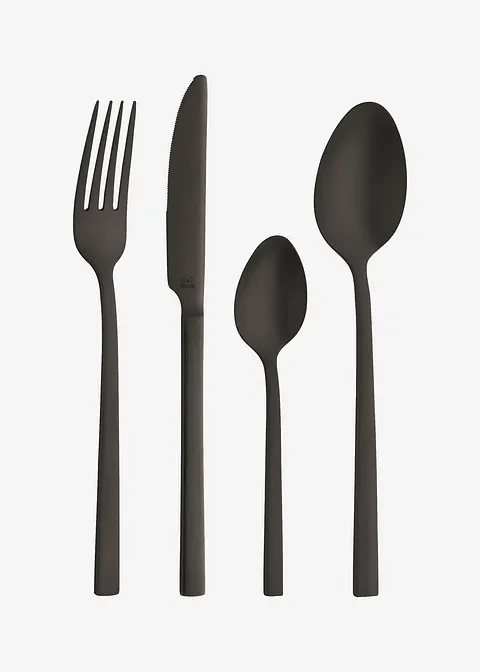 Amefa Besteckset (16-tlg. Set) in schwarz - Amefa Amefa Besteckset (16-tlg. Set) in schwarz - Amefa