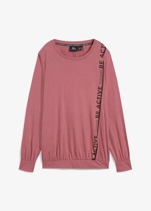 Lockeres Sport-Shirt in lila von vorne - bonprix Lockeres Sport-Shirt in lila von vorne - bonprix