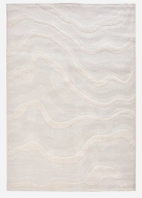 Teppich mit außergewöhnlich weicher Oberfläche in beige von vorne - bonprix Teppich mit außergewöhnlich weicher Oberfläche in beige von vorne - bonprix