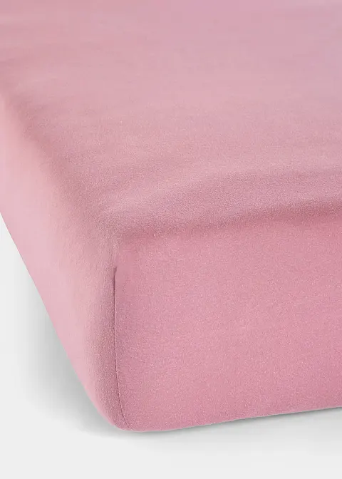 Jersey Spannbettlaken in rosa - bonprix Jersey Spannbettlaken in rosa - bonprix