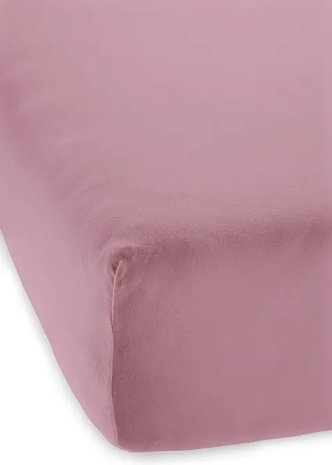 Jersey Comfort Spannbettlaken in lila - bonprix Jersey Comfort Spannbettlaken in lila - bonprix