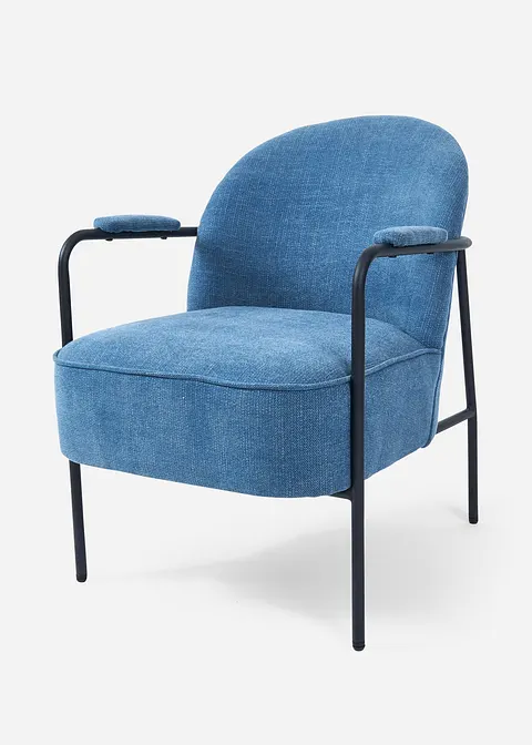 Sessel in blau von vorne - bonprix Sessel in blau von vorne - bonprix