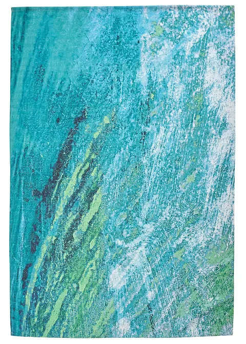 In-und Outdoor Teppich in knalligen Farben in blau von vorne - bonprix In-und Outdoor Teppich in knalligen Farben in blau von vorne - bonprix