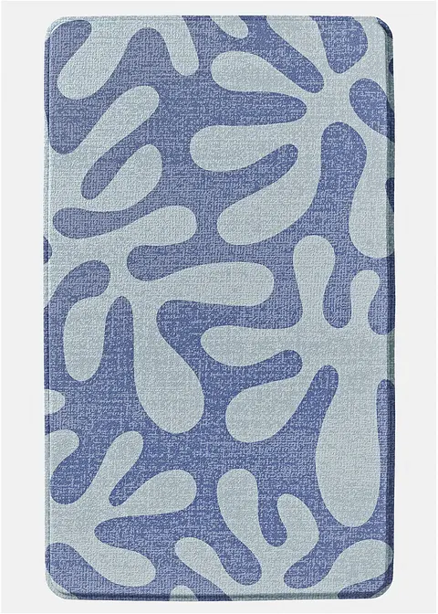 Badematte mit Memory Schaum in blau - bonprix Badematte mit Memory Schaum in blau - bonprix