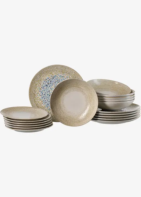 Ritzenhoff & Breker Geschirr-Set (18-tlg. Set) in beige - Ritzenhoff & Breker Ritzenhoff & Breker Geschirr-Set (18-tlg. Set) in beige - Ritzenhoff & Breker