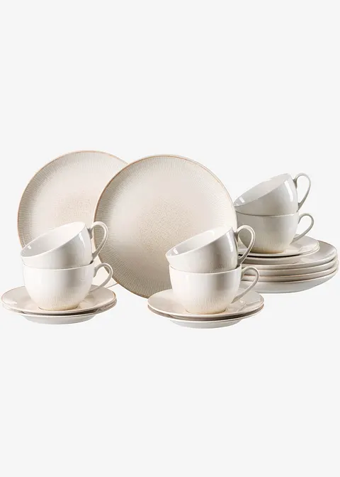 Ritzenhoff & Breker Kaffee-Service (18-tlg. Set) in beige - Ritzenhoff & Breker Ritzenhoff & Breker Kaffee-Service (18-tlg. Set) in beige - Ritzenhoff & Breker