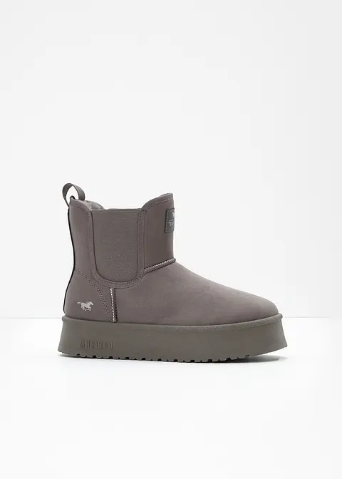 Mustang Plateau-Boots in braun - Mustang Mustang Plateau-Boots in braun - Mustang