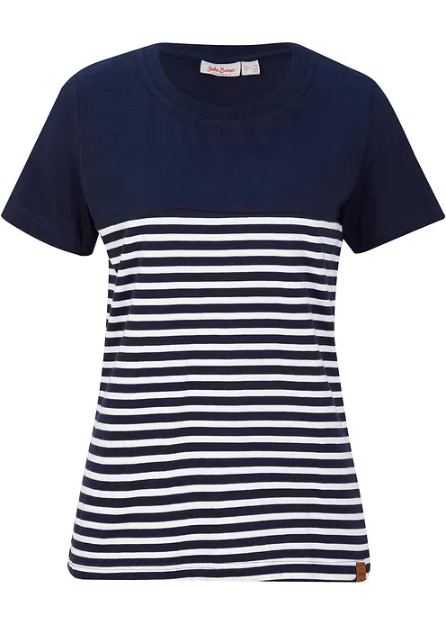 T-Shirt in blau von vorne - bonprix T-Shirt in blau von vorne - bonprix