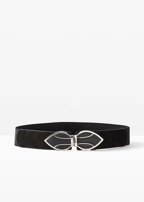 Stretchgürtel in schwarz - bonprix Stretchgürtel in schwarz - bonprix