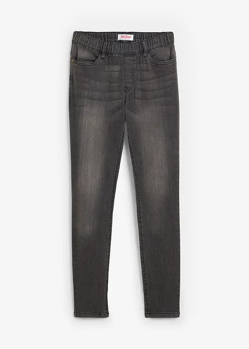 Stretch-Jeggings in schwarz von vorne - bonprix Stretch-Jeggings in schwarz von vorne - bonprix