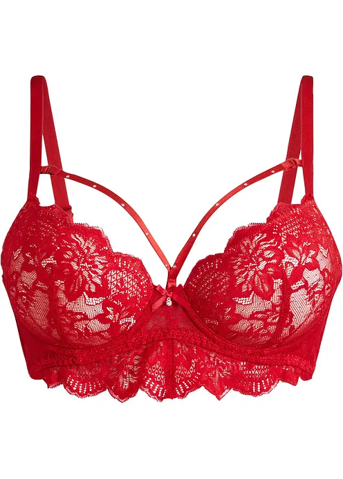 Schalen BH in rot von vorne - bonprix Schalen BH in rot von vorne - bonprix