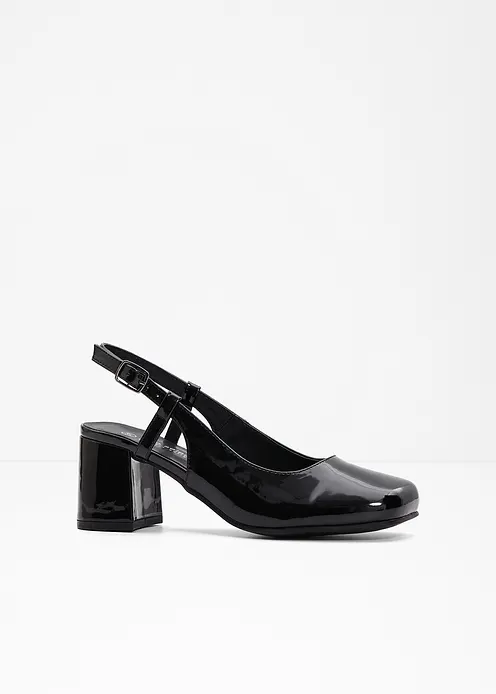 Slingpumps in schwarz - bonprix Slingpumps in schwarz - bonprix