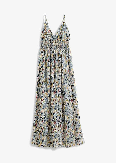 Maxikleid in weiß von vorne - bonprix Maxikleid in weiß von vorne - bonprix
