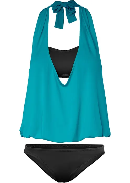 Tankini (3-tlg. Set) in schwarz - bonprix Tankini (3-tlg. Set) in schwarz - bonprix